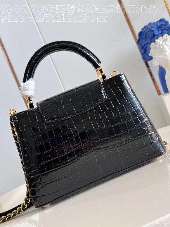 VUITTON LOUIS CAPUCINES BB-27*18*9CM 0427